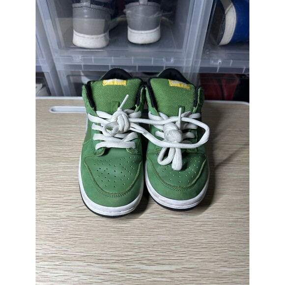 Nike SB Dunk Low Green Blue Taxi Series Tokyo 2006 Size 6 Rare VTG - Picture 2 of 10